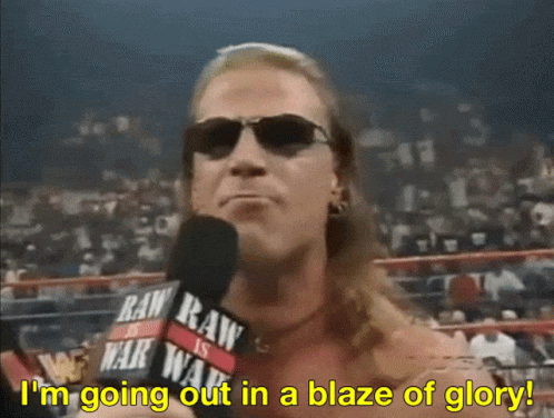 Shawn Michaels Blaze Of Glory GIF
