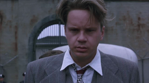 Nervous Andy Dufresne Shawshank Redemption GIF