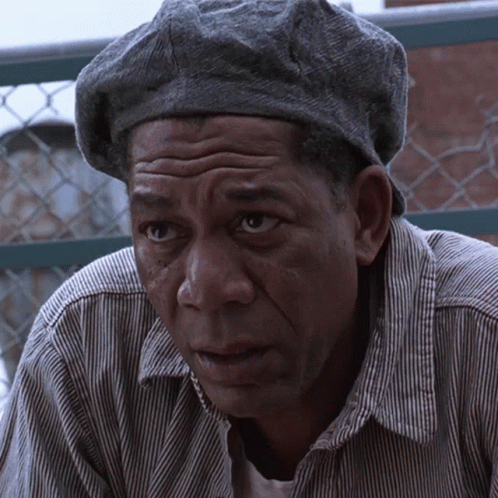 Ellis Boyd Redding Shawshank Redemption GIF