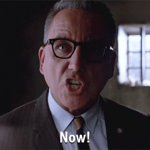 Warden Norton Now Shawshank Redemption GIF