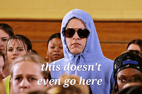 She Doesn't Even Go Here Damian Dark Shades GIF