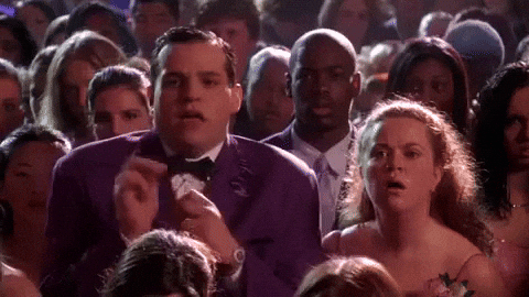 She Doesn't Even Go Here Mean Girls Clip GIF