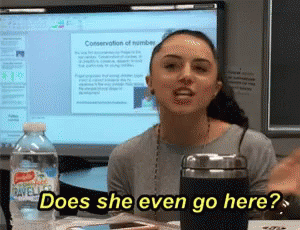 She Doesn't Even Go Here Sassy Tayla GIF