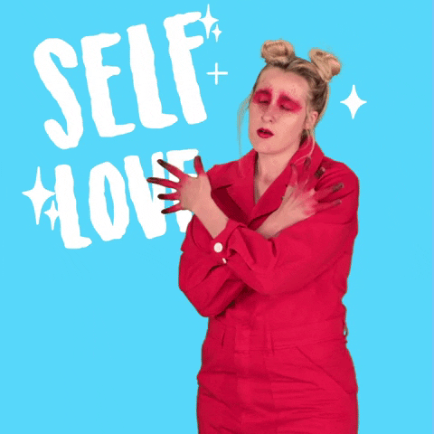 She Has Self Love And Self Care GIF