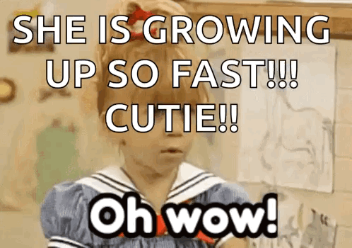 She Is Growing Up So Fast Cutie GIF
