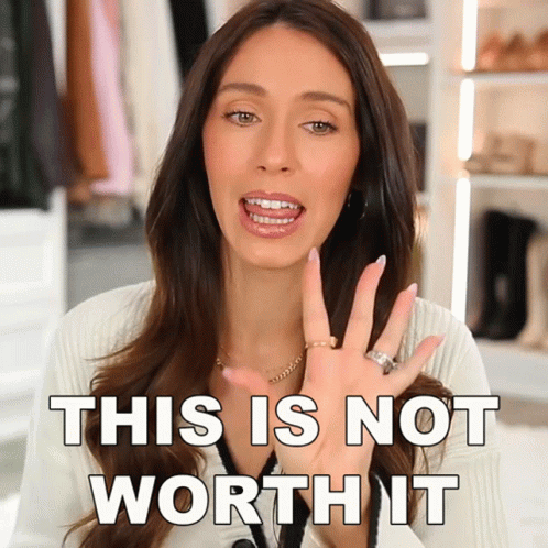 She Is Weird We're Not Worthy GIF