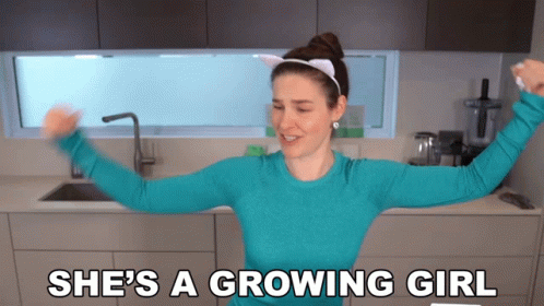 She's A Growing Girl GIF
