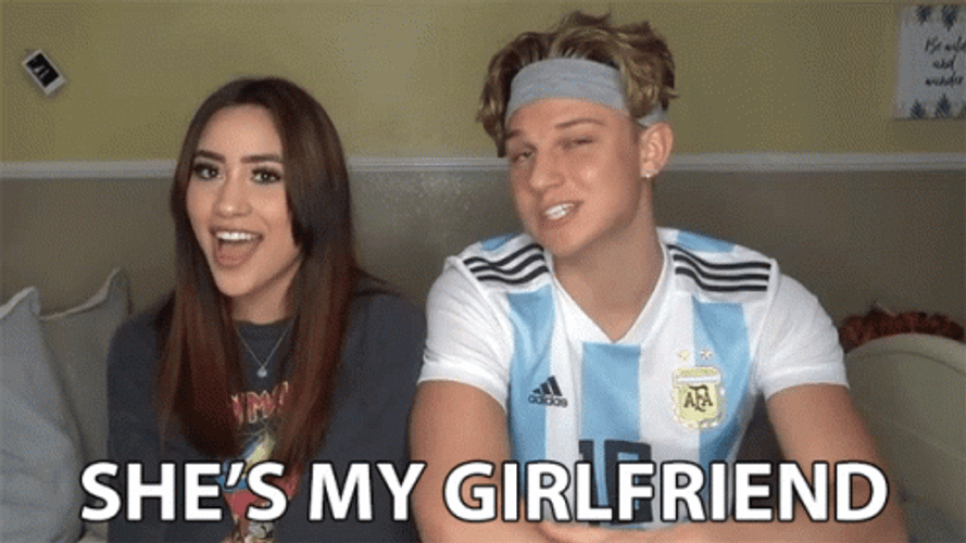 She's My Girlfriend Conner Bobay Introduction GIF