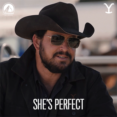 She's Perfect Rip Yellowstone GIF