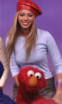 She's With Dancing Elmo Wave Moves GIF