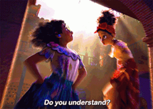 She Was Angry Tell If She Understand What She Say GIF