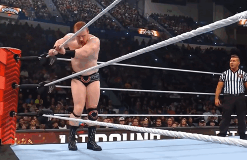 Sheamus Brogue Kick Gunther GIF
