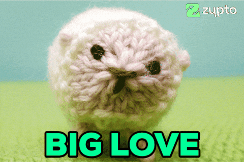Sheep With Hearts on Face Saying Big Love