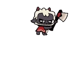 Sheep With Red Scarf