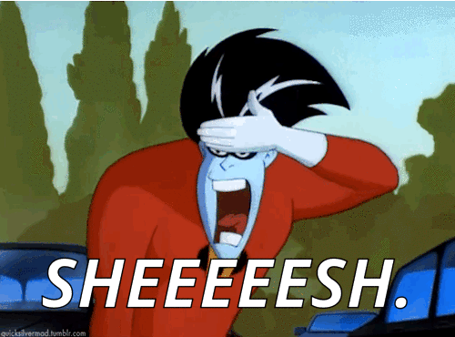 Sheesh Exhausting Cartoon GIF