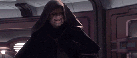 Sheev Palpatine Muahahaha GIF