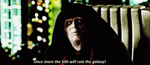 Sheev Palpatine Star Wars More GIF