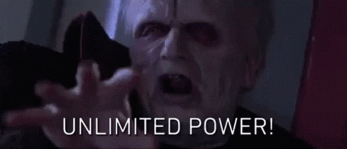 Sheev Palpatine Unlimited Power GIF