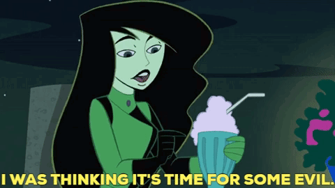 Shego Eating Ice Cream Kim Possible GIF