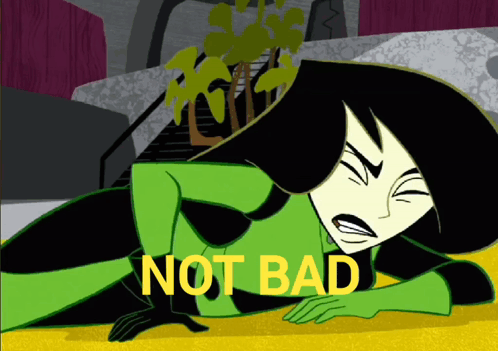 Shego Not Bad Kim Possible GIF
