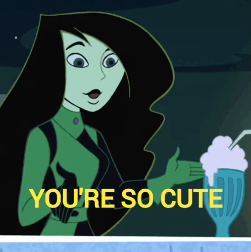 Shego You're So Cute Kim Possible GIF