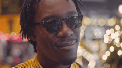 Shelem Eyebrows Up Winky Face GIF