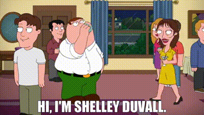 Shelley Duval Family Guy GIF