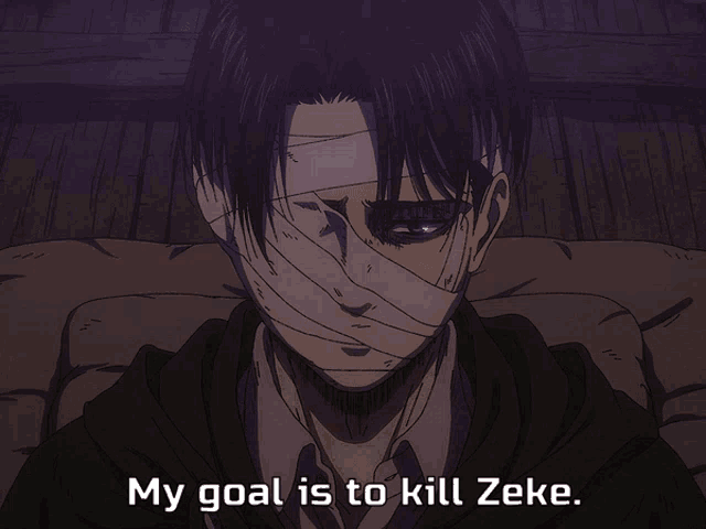 Shengeki No Kyojin Injured Levi GIF