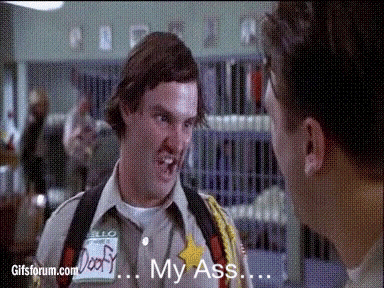 Sheriff Saying My Ass to Another Man