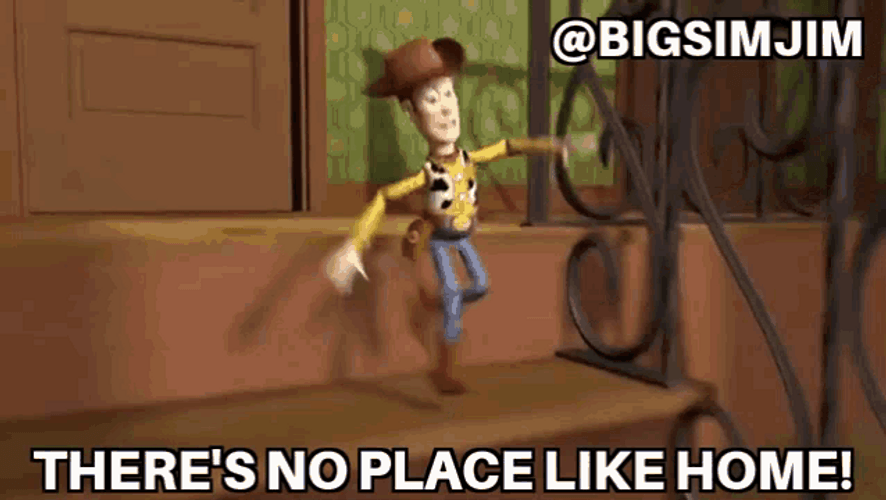 Sheriff Woody Theres No Place Like Home GIF