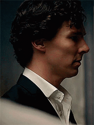 Sherlock Holmes Side Head Turn GIF