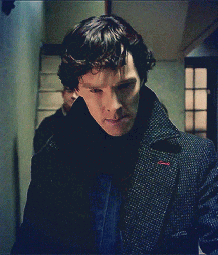 Sherlock Holmes Putting Cap On GIF