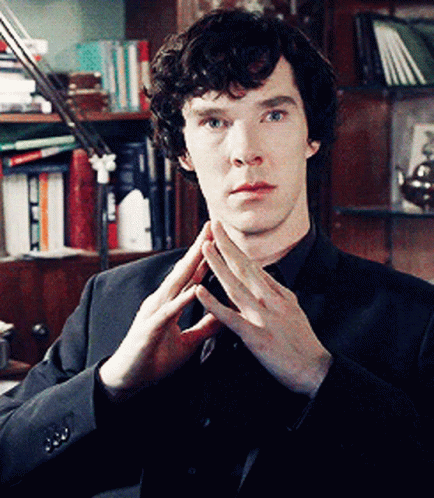 Sherlock Holmes Getting Up GIF