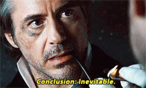 Conclusion: Inevitable Sherlock Holmes GIF