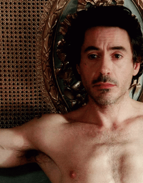 Sherlock Holmes On Bed GIF