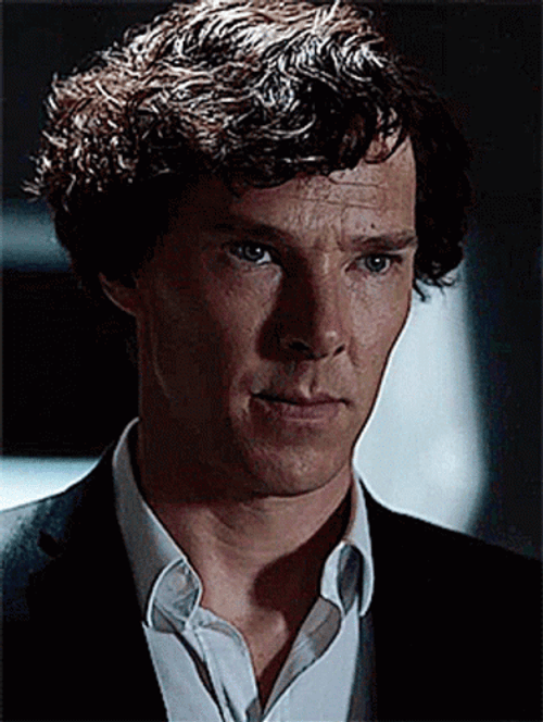 Sherlock Holmes Realizes Something GIF