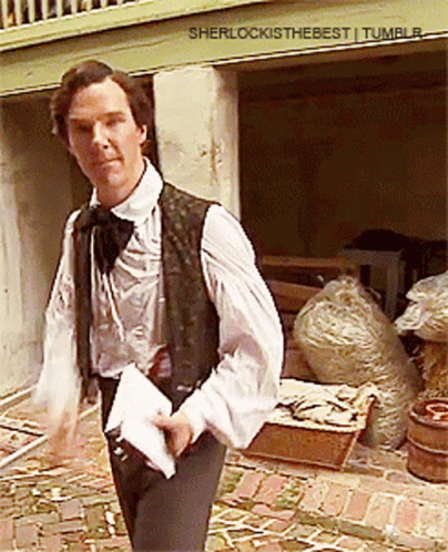 Sherlock Is The Best Tumblr Is Written On The Bottom Right GIF