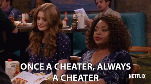 Sherri Shepherd Always A Cheater Cheaters GIF