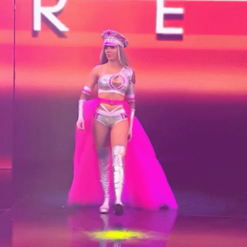 Shh Chelsea Green Raw Entrance GIF