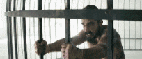 Shia Labeouf Angry And Clapping In Cage GIF