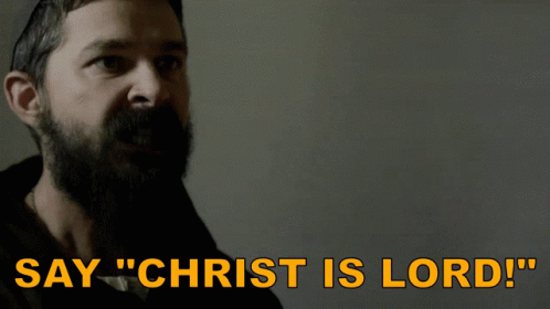 Shia Labeouf Christ Lord GIF
