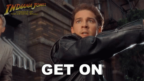Shia Labeouf Indiana Jones GIF