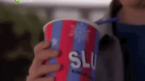 Shia Labeouf Sips Drink GIF