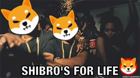 Shibro's For Life Crypto Meme GIF