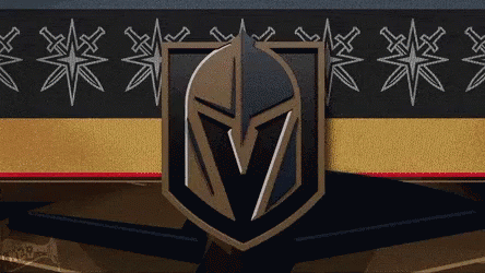 Shield With Helmet And Letter V GIF