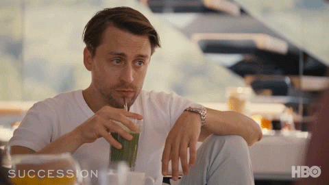Shifty Eyes Kieran Culkin Succession GIF