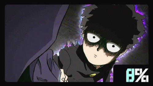 Shigeo Kageyama Energy Rising Mob Psycho GIF