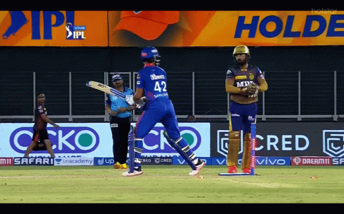 Shikhar Dhawan Cricketer Kneel Down GIF