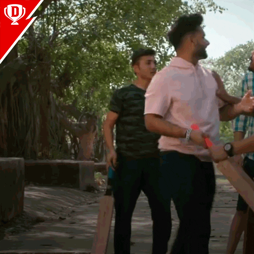 Shikhar Dhawan Fielding Rohit Sharma GIF