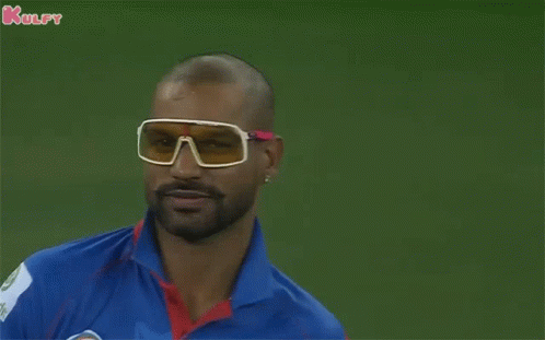 Shikhar Dhawan Indian Cricket Player GIF